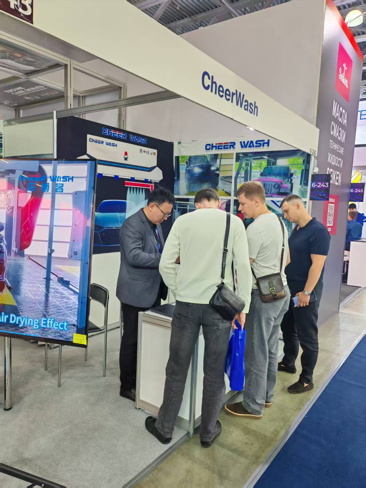Cheer Wash Impresses at Russia’s №1 International Automotive Industry Exhibition