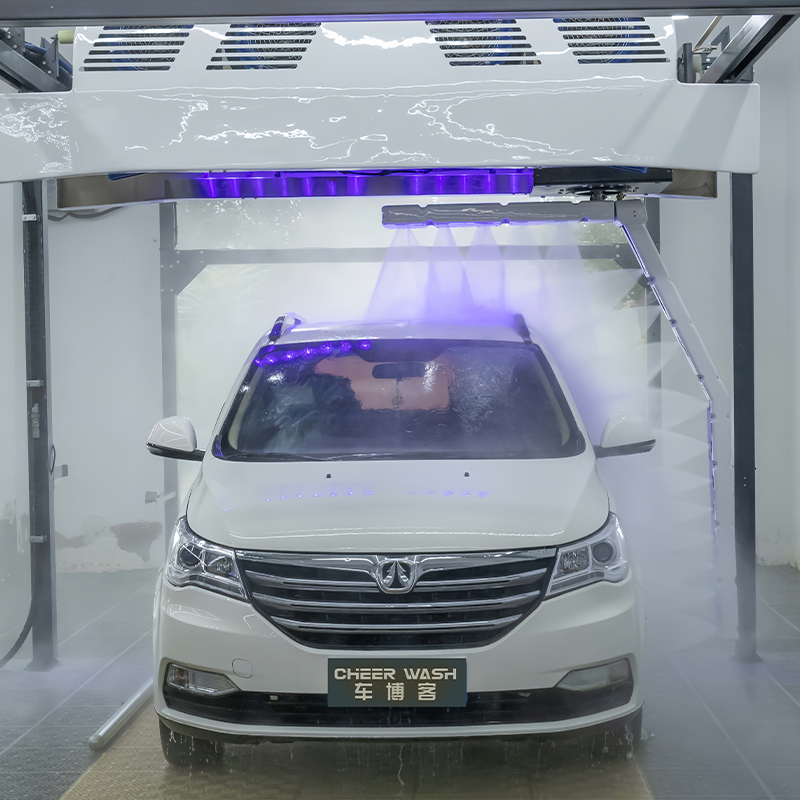 Gantry Car Wash Rail and Limit Inspection